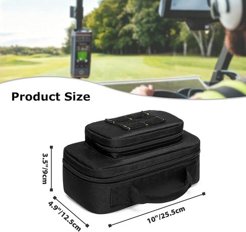 CURMIO Carrying Case Compatible with Bushnell Golf Wingman HD GPS Speaker | Golf Rangefinder Audio Speaker Holder, Adjustable Fixing Belt, Compact Size, Tactical Design, Protective Organizer, Outdoor in Kuwait