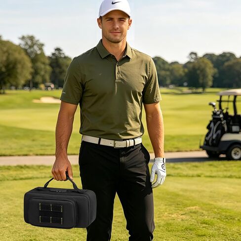 CURMIO Carrying Case Compatible with Bushnell Golf Wingman HD GPS Speaker | Golf Rangefinder Audio Speaker Holder, Adjustable Fixing Belt, Compact Size, Tactical Design, Protective Organizer, Outdoor in Kuwait