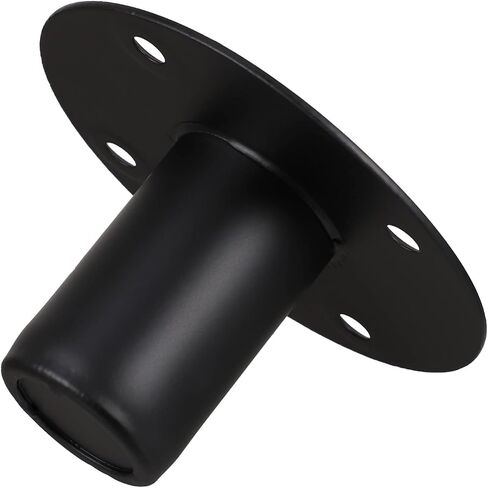 Healifty Speaker Mount Stand Base Replacement Iron Bottom with Screw Holes 4.25In Flat Speaker Bracket for Stable Dj Stage and Live Sound Setup in Kuwait