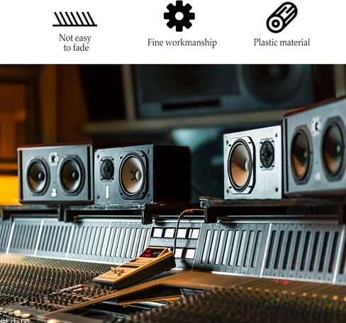 Healifty Speaker Mount Stand Base Replacement Iron Bottom with Screw Holes 4.25In Flat Speaker Bracket for Stable Dj Stage and Live Sound Setup in Kuwait