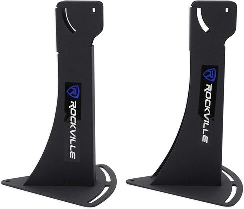 Pair Rockville Adjustable PA Wall Mount Brackets Compatible with Yamaha CBR12 Speakers in Kuwait