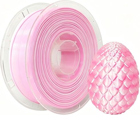 Rainbow Silk PLA 3D Printer Filament 1.75mm, Smooth and Silky Texture 3D Printing Filament, for Most FDM 3D Printer, 200g Spool (0.44lbs),Blue White in Kuwait