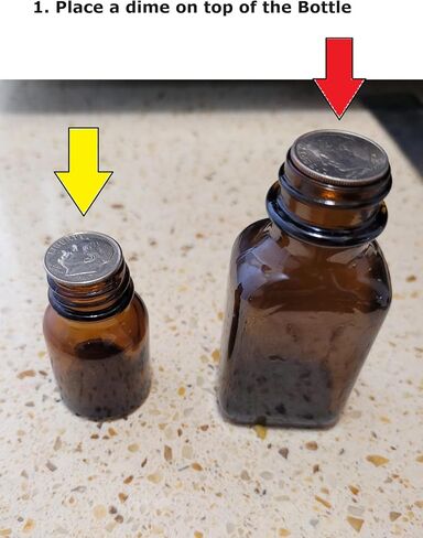 Generic AstrocapsNY Popper Topper Leakproof Aroma Bottle Cap - Black USA Sized 19.5mm Thread in Kuwait