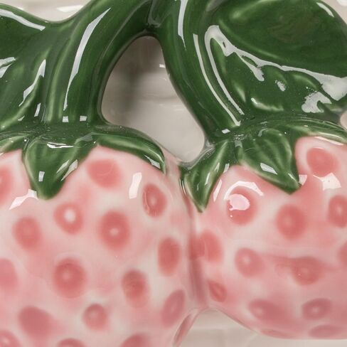 Creative Co-Op Stoneware Strawberry Basket Container in Kuwait