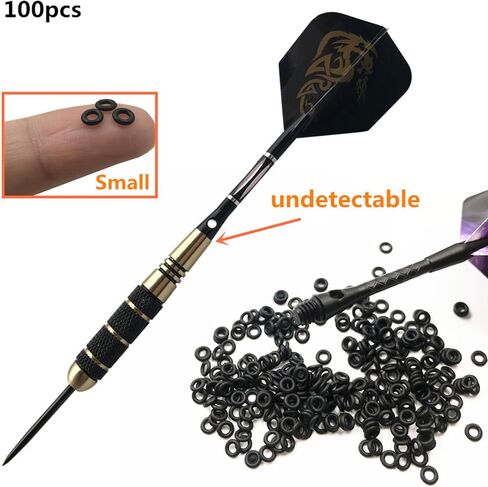 Steel Dart Tips – Premium Dart Flight Accessories for Steel Tip Darts with Points, Replacement Wrench, O-Rings, Sharpening Stone in Kuwait