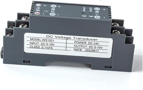 DC24V Industrial Current Voltage Signal Isolator 4-20mA 0-75mV Small Analog Signal Transmitter DC12V DC24V DC Signal Converter(0-10mA Out) in Kuwait