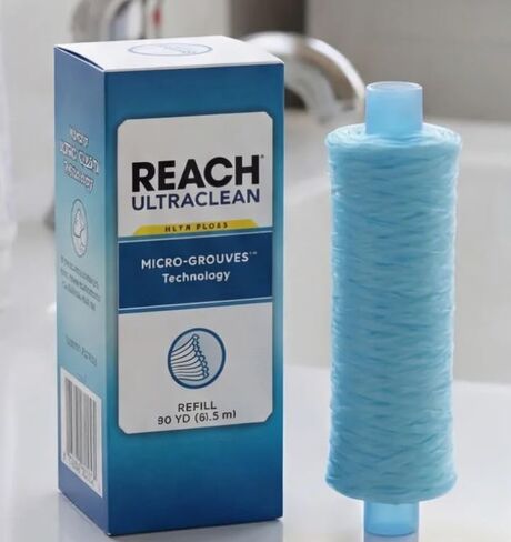 JJO Reach Ultra Clean Floss 90Yd Spool Ea (بدون موزع) in Kuwait