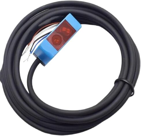 1pc WGB-V40 Sensor Area Detection Four Wire 24V Background Elimination Small Light Spot Induction Switch WGB-V50(WGB-V40 NPN) in Kuwait
