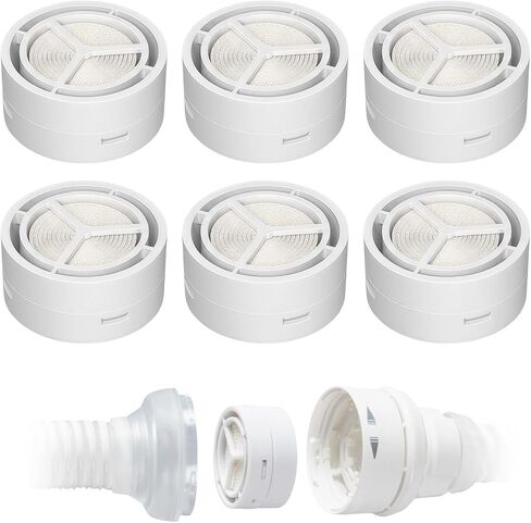 Replacement HME Cartridges Compatible with AirMini HumidX, High Absorption Filters Compatible with AirMini CPAP Machine, P10, N20, N30 Nasal Masks, CPAP Supplies (12-Pack) in Kuwait