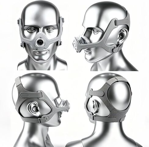 CPAP Headgear Frame with Magnetic Clips for Wisp Nasal Mask, Compatible Headgear and Frame for Wisp Replacement Set, CPAP/Bipap Supplies and Accessories. in Kuwait