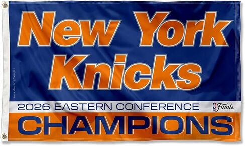 New York Knicks 2026 Finals Bound Conference Champions Banner Flag in Kuwait