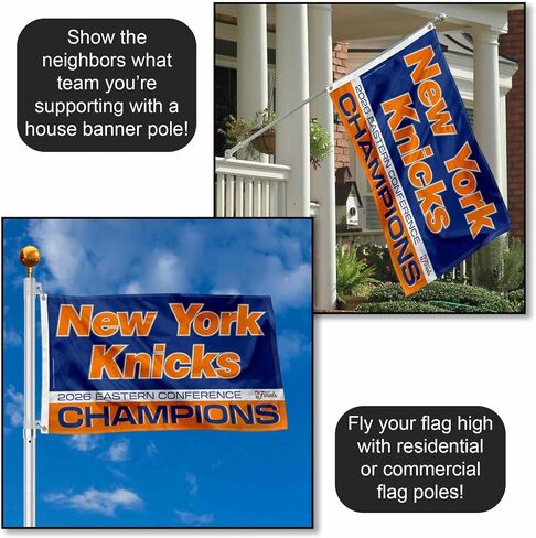 New York Knicks 2026 Finals Bound Conference Champions Banner Flag in Kuwait