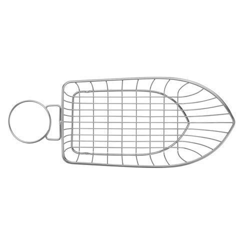 G.E.T. 4-80117 Boat Wire Basket with One Sauce Cup Holder, Stainless Steel (Sauce Cup Sold Separately) in Kuwait