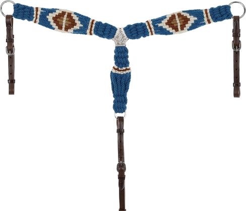 Showman Pony Mountain View Mohair Browband Headstall & Breast Collar Set in Kuwait