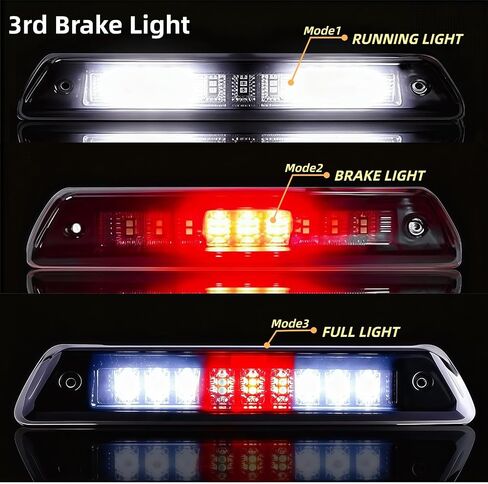 ضوء الفرامل الثالث LED متوافق مع 2009 2010 2011 2012 2013 2014 Ford F150 ضوء الفرامل الثالث، لسيارة Lincoln Mark LT 2010-2014، ضوء إيقاف عالي التركيب في المنتصف، AL3Z13A613E in Kuwait