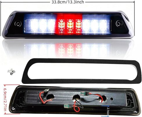 ضوء الفرامل الثالث LED متوافق مع 2009 2010 2011 2012 2013 2014 Ford F150 ضوء الفرامل الثالث، لسيارة Lincoln Mark LT 2010-2014، ضوء إيقاف عالي التركيب في المنتصف، AL3Z13A613E in Kuwait