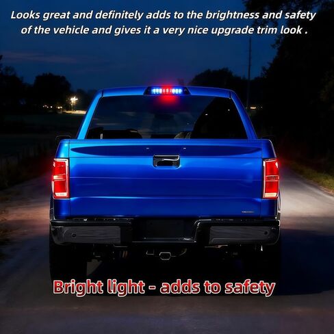 ضوء الفرامل الثالث LED متوافق مع 2009 2010 2011 2012 2013 2014 Ford F150 ضوء الفرامل الثالث، لسيارة Lincoln Mark LT 2010-2014، ضوء إيقاف عالي التركيب في المنتصف، AL3Z13A613E in Kuwait