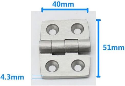 Hardware Casting Hinge Industrial Equipment Box Switch Cabinet Door CL055-2 1Pcs in Kuwait