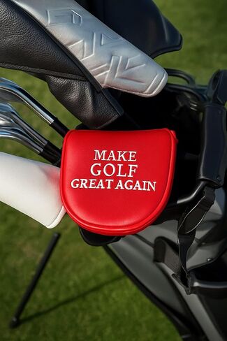 Make Golf Great Again Red Mallet Putter Cover in Kuwait