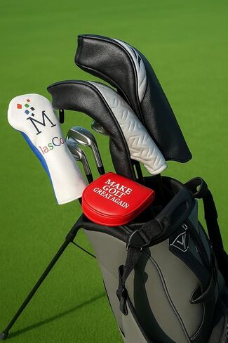 Make Golf Great Again Red Mallet Putter Cover in Kuwait