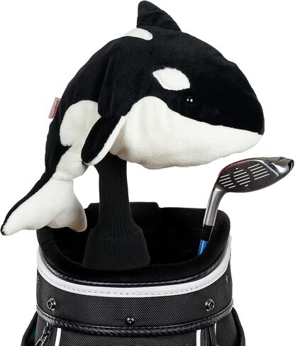 Daphne's Headcovers Orca Driver Headcover | Funny Golf Club Covers | Golf Head Covers for Drivers | Stylish Golf Club Head Covers | Golf Driver Covers | Men’s & Women’s Driver Headcover in Kuwait