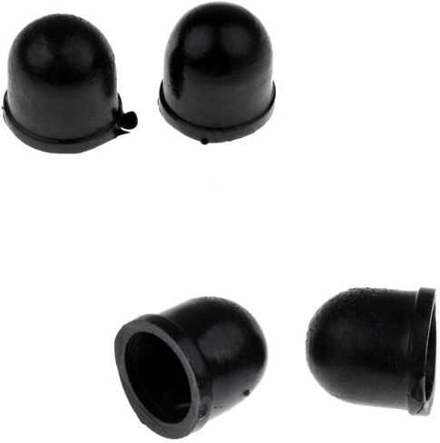 4-Pcs Skateboard Truck Replacement Pivot Cups - Black - 1210 mm in Kuwait
