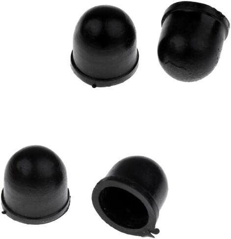 4-Pcs Skateboard Truck Replacement Pivot Cups - Black - 1210 mm in Kuwait