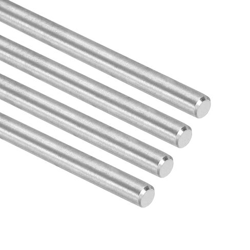 uxcell 2Pcs Linear Motion Rods, 1/4Inch x 150mm 304 Stainless Steel Linear Motion Rail Rod Shaft Guide for 3D Printer, CNC, DIY Craft Tool in Kuwait