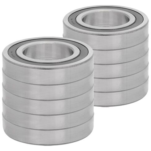 [10-Pack] 6212-2RS - Deep Groove Radial Ball Bearing 2.362 in x 4.331 in x 0.866 in (ID x OD x W) | 60 mm x 110 mm x 22 mm (ID x OD x W) with Double Rubber Seal in Kuwait