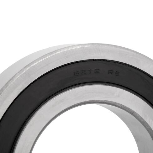 [10-Pack] 6212-2RS - Deep Groove Radial Ball Bearing 2.362 in x 4.331 in x 0.866 in (ID x OD x W) | 60 mm x 110 mm x 22 mm (ID x OD x W) with Double Rubber Seal in Kuwait