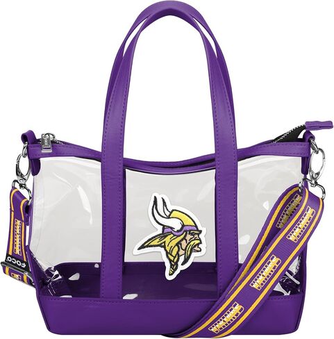 FOCO Chicago Bears NFL Clear Crossbody Mini Tote Bag in Kuwait