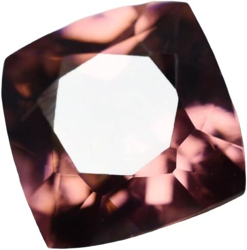 8.20 Ct Natural Sapphire Cushion Padparadscha Square CERTIFIED Loose Gemstones in Kuwait