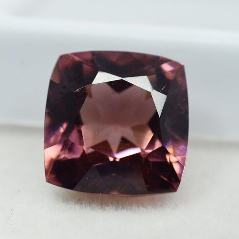 8.20 Ct Natural Sapphire Cushion Padparadscha Square CERTIFIED Loose Gemstones in Kuwait