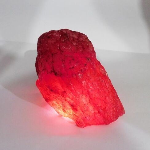 CERTIFIED 2244.65 Ct Natural Red Ruby Uncut Rough Huge Earth Mined Gemstone in Kuwait