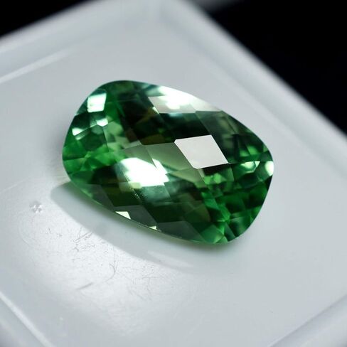 Ceylon Sapphire NATURAL 9.5 Ct CERTIFIED Gemstone Cushion Cut Bluish Green Ring in Kuwait