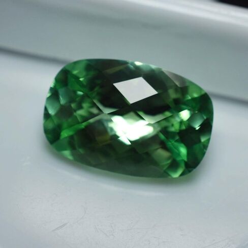Ceylon Sapphire NATURAL 9.5 Ct CERTIFIED Gemstone Cushion Cut Bluish Green Ring in Kuwait
