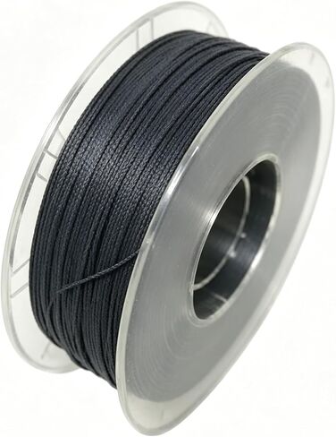 Carbon Fiber PETG Filament 1.75 mm, High Strength & Rigidity PETG-CF 3D Printing Filament, Abrasion Resistance for Functional Parts, 200G(0.44lbs) Spool Fits for Most FDM 3D Printers-Black in Kuwait