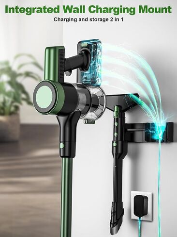 Cordless Vacuum Cleaner, 10 in 1 Vacuum Cleaners for Home, Ultra-Long Runtime Stick Vacuum with Self-Standing & LED Display, Anti-Tangle & Wall Mount Charging in Kuwait