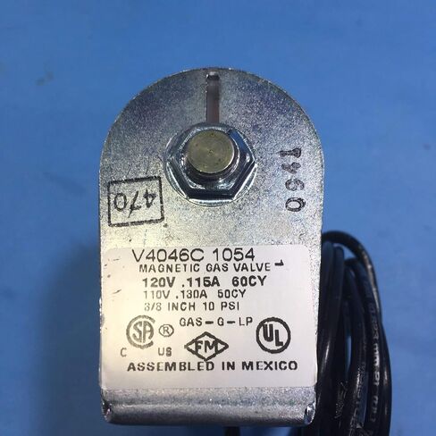 V4046C1054 Honeywell 3/8" pilot gas solenoid valve 120VAC in Kuwait