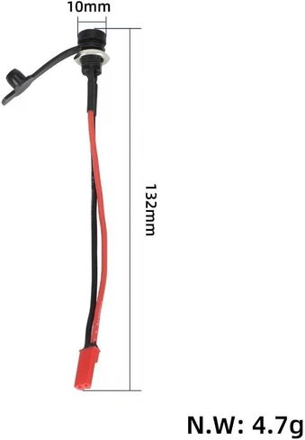 Electric Scooter Charging Port DC 5.5x2.1mm Copper Connector for KuKirin G3/G4 in Kuwait