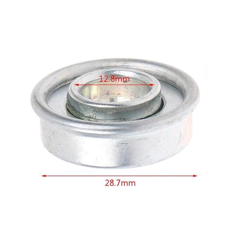 Bimetal Seal Shield Micro deep Groove Bearing 1pcs ID 12.8mm OD 28.7mm Flanged Ball Bearings in Kuwait