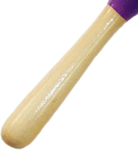 10 Bells Jingle Hand Bells, Wooden Bells Jingle Stick, Colorful Jingle Bell Stick, Interactive Handle Sleigh Bells for Music Class, Music Events, Party, 0.8x7.7in in Kuwait