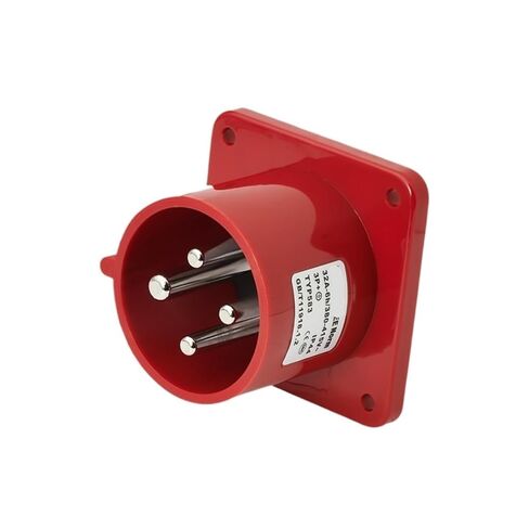 4-core 32A Waterproof Industrial Plug Light and Dark Socket CEE Connector 6818TYP283 in Saudi Arabia