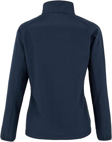 Womens/Ladies Softshell Printable Jacket (S) (Navy) in Kuwait