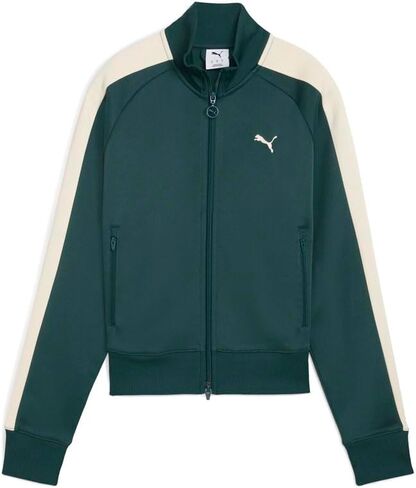 PUMA Womens T7 Always On Athletic Outerwear Casual - Green in Kuwait