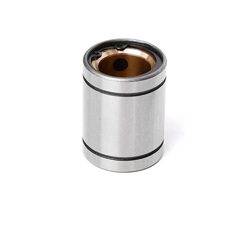 Outer Steel Inner Copper Oil-Free Bushing Linear Bearing Copper Sleeve LM10/12/16/20/25/30/35/40/50UU(LM16UU 16X28X37mm) in Kuwait