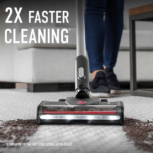 Hoover Excelerate Cordless Stick Vacuum Cleaner with Included Tools, for Carpet and Hard Floors, Lightweight Design, Powerful Suction, LED Headlights, BH59000V in Kuwait