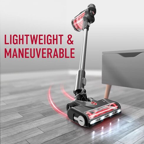 Hoover Excelerate Cordless Stick Vacuum Cleaner with Included Tools, for Carpet and Hard Floors, Lightweight Design, Powerful Suction, LED Headlights, BH59000V in Kuwait