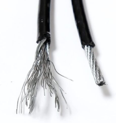 39-236 Inches Home Gym Replacement Cables Thick 0.2 Inches LAT Pulldown Cable for Fitness Cable Pulley Machine with Screw and Stopper Ball (98inch) in Kuwait