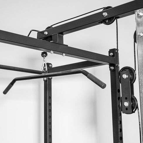 REP Fitness LAT Pull Down/Low Row Accessory for 1000 Series Power Racks - Attachment for PR-1100 and PR-1000 Weight Cages in Kuwait